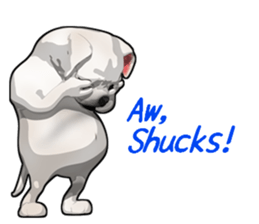 Handsome Dog sticker #2592132