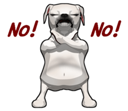 Handsome Dog sticker #2592135