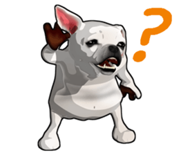 Handsome Dog sticker #2592136