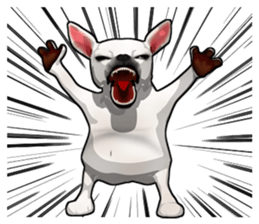 Handsome Dog sticker #2592138