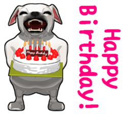 Handsome Dog sticker #2592140