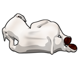 Handsome Dog sticker #2592141