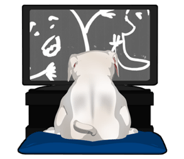 Handsome Dog sticker #2592148