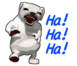 Handsome Dog sticker #2592153