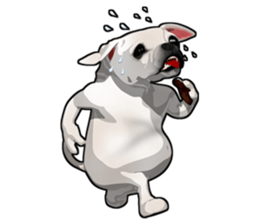 Handsome Dog sticker #2592155