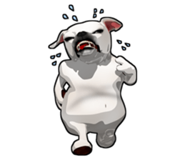 Handsome Dog sticker #2592156