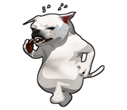 Handsome Dog sticker #2592157