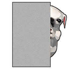 Handsome Dog sticker #2592166