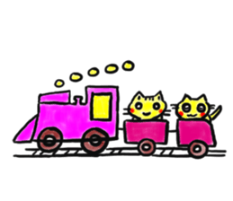 HAPPY! HAPPY! HAPPY CAT3! sticker #2592687