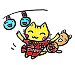 HAPPY! HAPPY! HAPPY CAT3! sticker #2592690