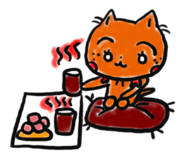 HAPPY! HAPPY! HAPPY CAT3! sticker #2592704