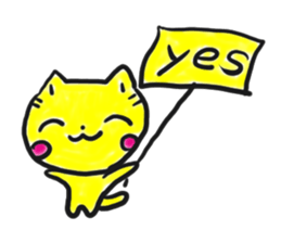 HAPPY! HAPPY! HAPPY CAT3! sticker #2592706