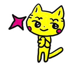 HAPPY! HAPPY! HAPPY CAT3! sticker #2592710