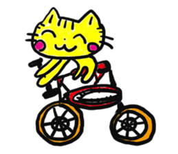 HAPPY! HAPPY! HAPPY CAT3! sticker #2592712