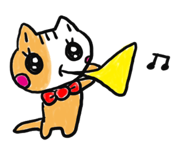 HAPPY! HAPPY! HAPPY CAT3! sticker #2592715