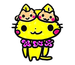 HAPPY! HAPPY! HAPPY CAT3! sticker #2592722