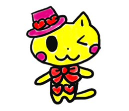 HAPPY! HAPPY! HAPPY CAT3! sticker #2592723