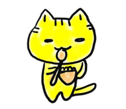 HAPPY! HAPPY! HAPPY CAT3! sticker #2592725