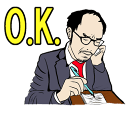 Bold head man; Mr.Shota Mori sticker #2593314