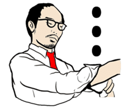 Bold head man; Mr.Shota Mori sticker #2593328