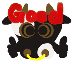 Rei of the cow sticker #2593545