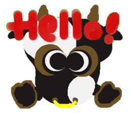 Rei of the cow sticker #2593547