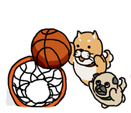 Proper Use Sport (Shiba&Pug) sticker #2593953