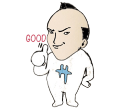 Mr samurai sticker #2594072