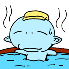 Employee of the alien sticker #2594806