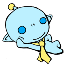 Employee of the alien sticker #2594811