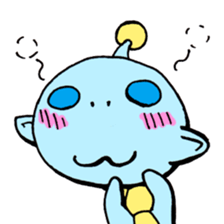 Employee of the alien sticker #2594813