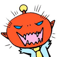 Employee of the alien sticker #2594814