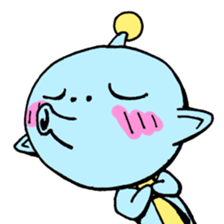 Employee of the alien sticker #2594820