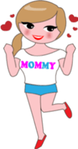 Super Mommy sticker #2594903
