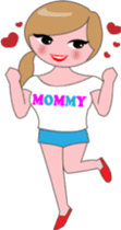 Super Mommy sticker #2594903