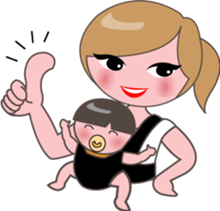 Super Mommy sticker #2594941