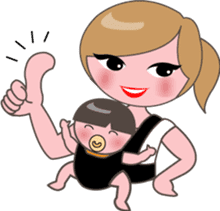 Super Mommy sticker #2594941