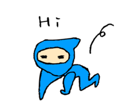 yawa-yawa Ninjya  ~English ver.~ sticker #2595103