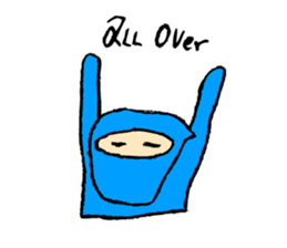 yawa-yawa Ninjya  ~English ver.~ sticker #2595109