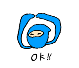 yawa-yawa Ninjya  ~English ver.~ sticker #2595111