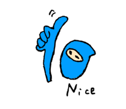 yawa-yawa Ninjya  ~English ver.~ sticker #2595112