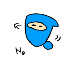 yawa-yawa Ninjya  ~English ver.~ sticker #2595124