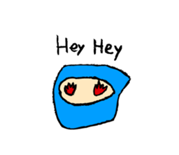 yawa-yawa Ninjya  ~English ver.~ sticker #2595136