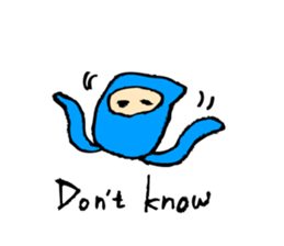 yawa-yawa Ninjya  ~English ver.~ sticker #2595141