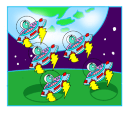 Space Patrol 2 sticker #2595195