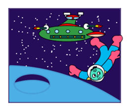 Space Patrol 2 sticker #2595197