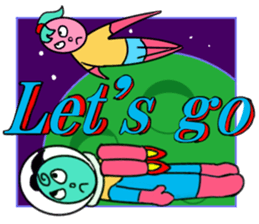 Space Patrol 2 sticker #2595199