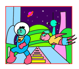 Space Patrol 2 sticker #2595208