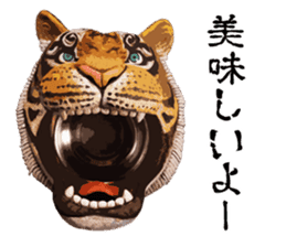 Comedian Jin Katagiri's clay figure. sticker #2595550