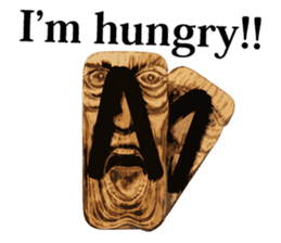 Comedian Jin Katagiri's clay figure. sticker #2595552